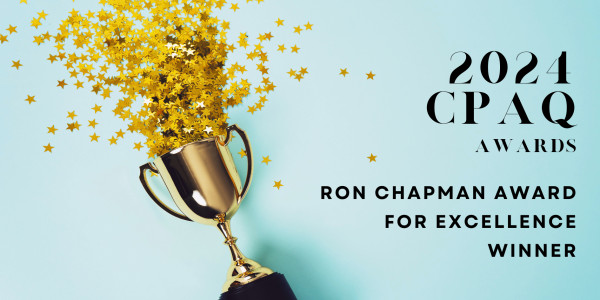 Ron Chapman Award for Excellence WINNER