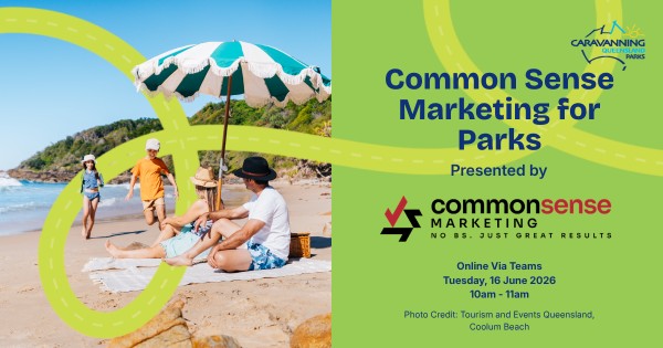 <span class="badge bg-pale-ash text-dark rounded-pill" style="font-size:.6rem;">Members Only</span><br> Webinar Recap: Common Sense Marketing for Parks
